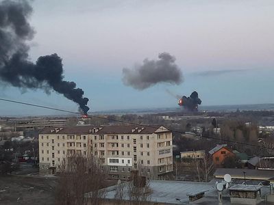 Dar... Der... Dor... Suara Ledakan Terdengar di Ukraina, Perang Dimulai!