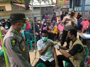 Dipantau Pejabat Utama Polda NTB, Laju Vaksinasi di Bima Naik 2,64%