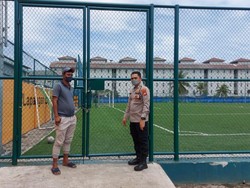Usai Ricuh Pemain, Lapangan Ingub Jakut Kini Cuma Buka Sampai Pukul 18.00