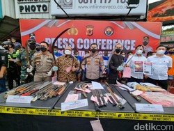92 Pelaku Tawuran di Kota Bogor Ditangkap Polisi, 70 Kelompok Dipantau