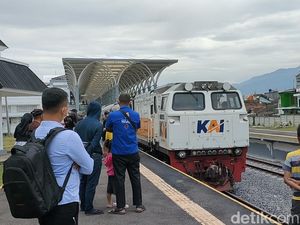 Uji Coba Kereta Api Garut-Cibatu Gratis! Ini Jadwalnya