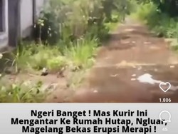 Cerita Horor Kurir Antar Paket ke Rumah Kosong Bekas Erupsi Merapi