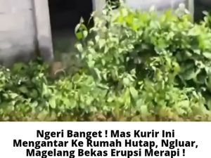 Viral Kirim Paket di Huntap Merapi Tak Berpenghuni, Kurir Mendadak Lari