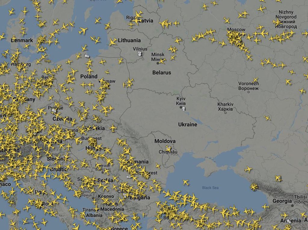 Rusia Tutup Wilayah Udara 36 Negara, Jangan Menginap di Lantai Atas Hotel