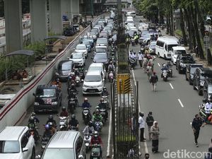Ada Aksi PA 212, Jalan Rasuna Said Macet Panjang