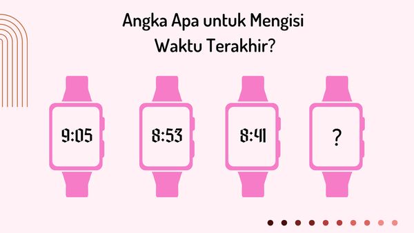 Butuh Berapa Lama Jawab Teka-teki Ini? IQ Super Cuma Butuh 5 Menit