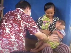 Balita Menderita Tumor Tinggal di Hutan Subang Butuh Bantuan