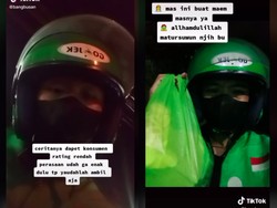 Bawa Penumpang dengan Rating Rendah, Driver Ojol Ini Malah Ditraktir Nasi Goreng