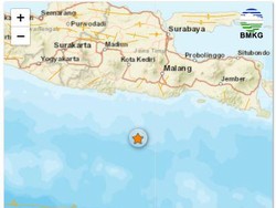 Blitar Diguncang Gempa M 3,8