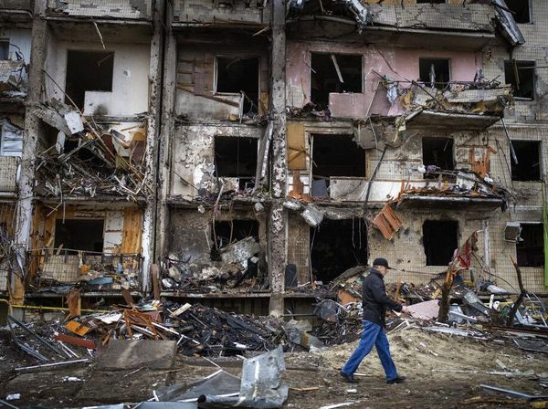 Penampakan Kerusakan di Ukraina Akibat Serangan Rusia