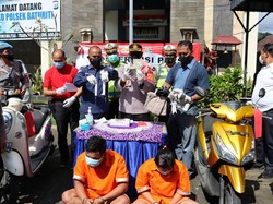 Beraksi Berkali-kali, Pasutri Spesialis Gasak Motor di Bali Diciduk Polisi