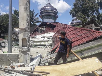 Potret Kerusakan Akibat Gempa di Sumbar