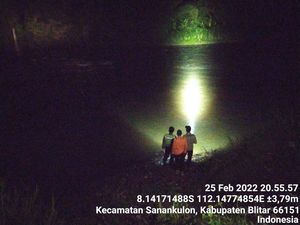 Warga Malang Hilang Setelah Ceburkan Diri ke Sungai Brantas di Blitar