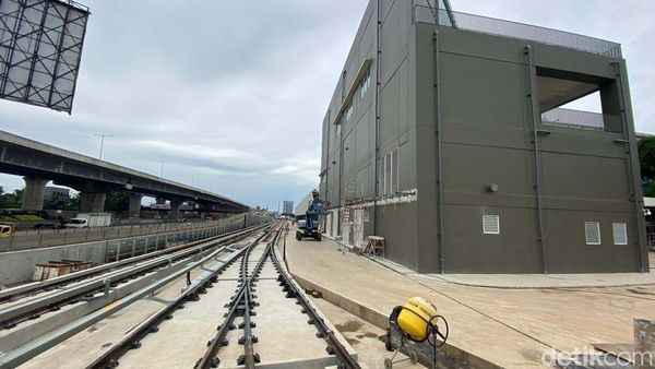 Sudah Pernah Lihat Depo LRT Jabodebek? Nih Penampakannya