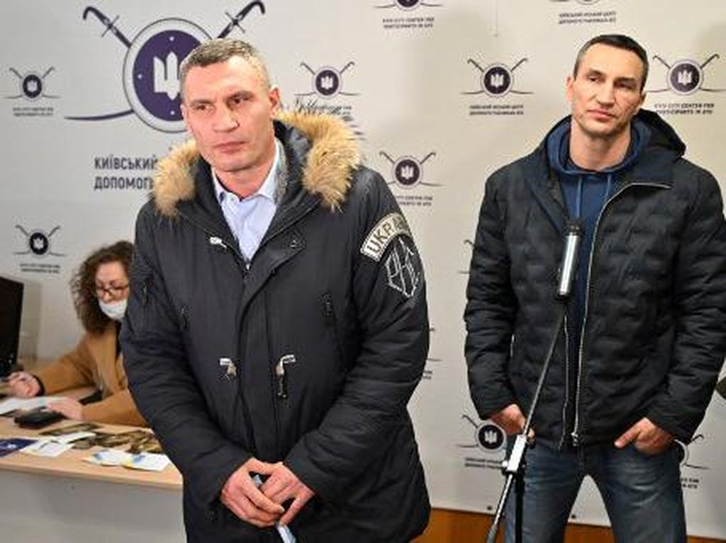 Eks-Juara Tinju Klitschko Bersaudara Siap Angkat Senjata demi Ukraina!
