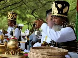 Upacara Melasti Digelar Terbatas di Pantai Jolosutro Blitar