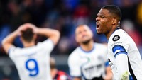 Kemudian di dua laga Liga Italia, Inter dikalahkan Sassuolo 0-2 dan ditahan Genoa 0-0 (Getty Images)