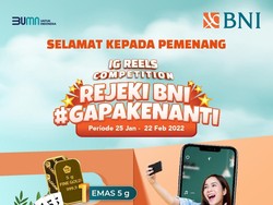 Selamat! Ini Para Pemenang IG Reels Challenge BNI #GaPakeNanti