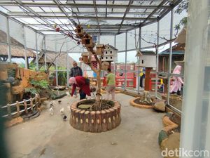 Saung Abah Apud Tawarkan Suasana Kebun Binatang Mini di Ciamis Saung Abah Apud Tawarkan Suasana Kebun Binatang Mini di Ciamis