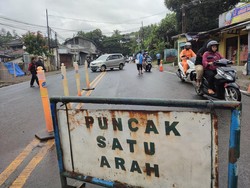 Polisi Terapkan One Way Arah Jakarta, Arus ke Puncak Ditutup