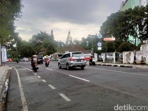 Penampakan Jl Wastukencana Usai Baliho Timpa 2 Pengendara di Bandung