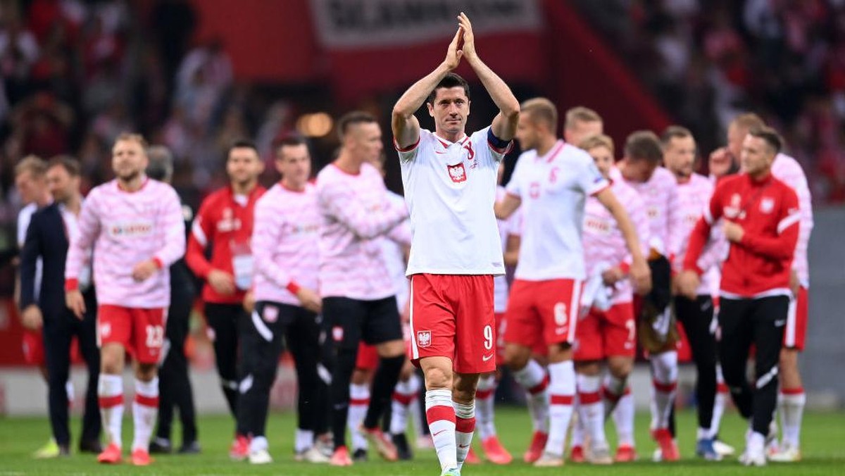 Robert Lewandowski, andalan Polandia. Foto: Getty Images/Michael Regan