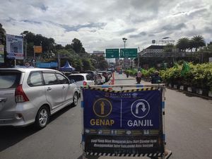 Long Weekend, Arus Lalu Lintas dari Jakarta ke Kawasan Puncak Macet