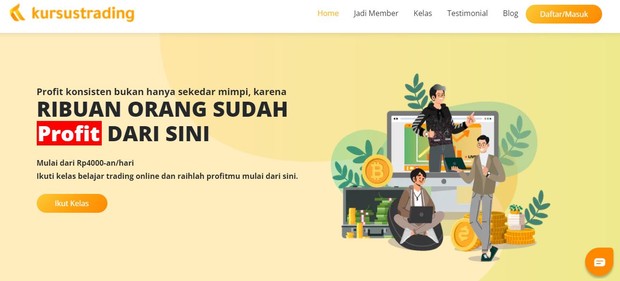 kursus trading indra kenz