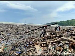 Pantai di Majene Dikepung Sampah, Warga Manfaatkan Cari Plastik-Kayu Bekas Pantai di Majene Dikepung Sampah, Warga Manfaatkan Cari Plastik-Kayu Bekas