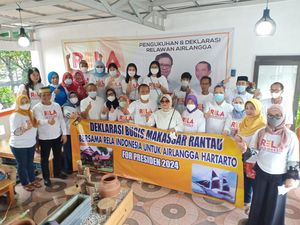 Warga Bugis di Jakarta Ini Dukung Airlangga Maju Pilpres 2024