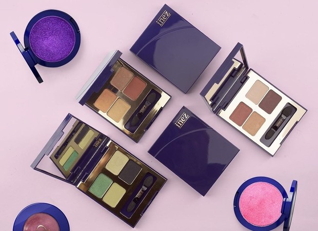Inez Color Contour Plus Eye Shadow Collection/Foto: Instagram.com/inezosmetics kumpulan kosmetik jadul untuk ciptakan makeup natural sewajah