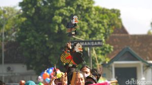 Jalan Sehat Bersama Wayang di Yogyakarta