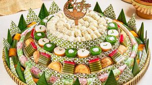 10 Kreasi Kue Tampah Isi Jajanan Pasar yang Cantik Menggoda
