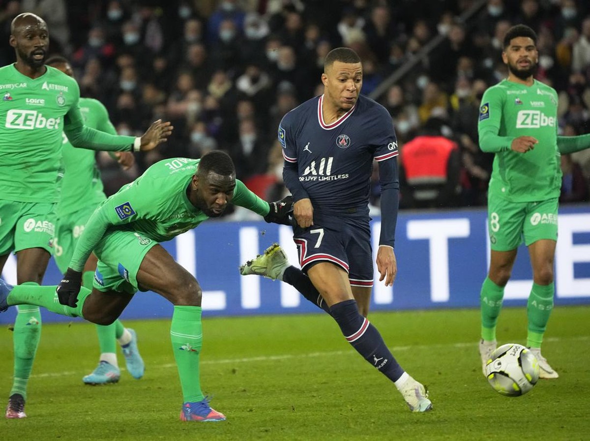 Striker PSG, Kylian Mbappe. (Foto: Michel Euler/AP)