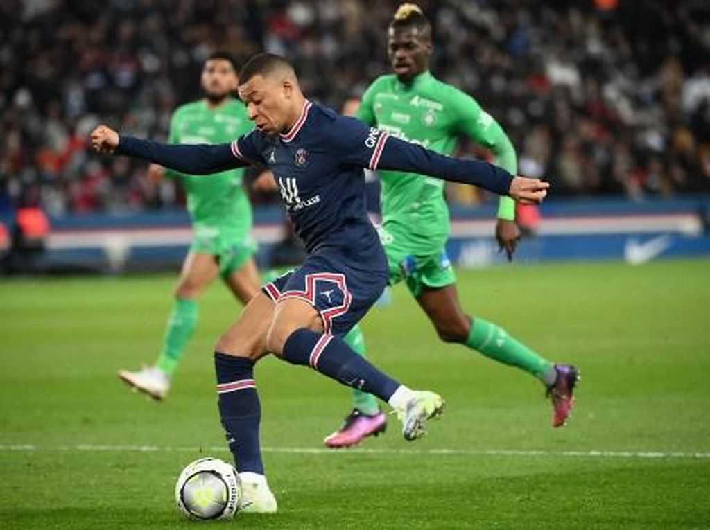 PSG Vs Saint-Etienne: Mbappe Brace, Les Parisiens Menang 3-1 PSG Vs Saint-Etienne: Mbappe Brace, Les Parisiens Menang 3-1