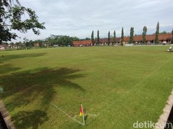 Lapangan Bola di Ciamis Ini Rumputnya Setara Markas Persib