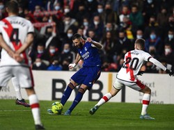 Rayo Vallecano Vs Real Madrid: Benzema Menangkan Los Blancos 1-0