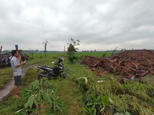 Angin Kencang Rusak Rumah dan Kandang Ayam di Pasuruan