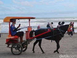 Long Weekend Melasti-Isra Mikraj, Wisatawan Parangtritis Naik 25%