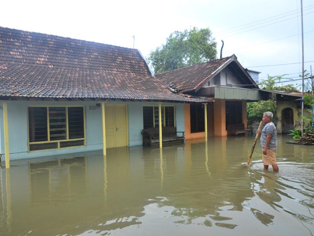 Potret Banjir Rendam Temulus dan Tanjung Karang Kudus