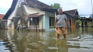 Drainase Buruk Bikin Desa Tanjungkarang Kudus Banjir