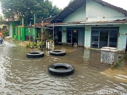 Banjir Rendam Satu Desa di Kudus, Siang Ini Belum Surut
