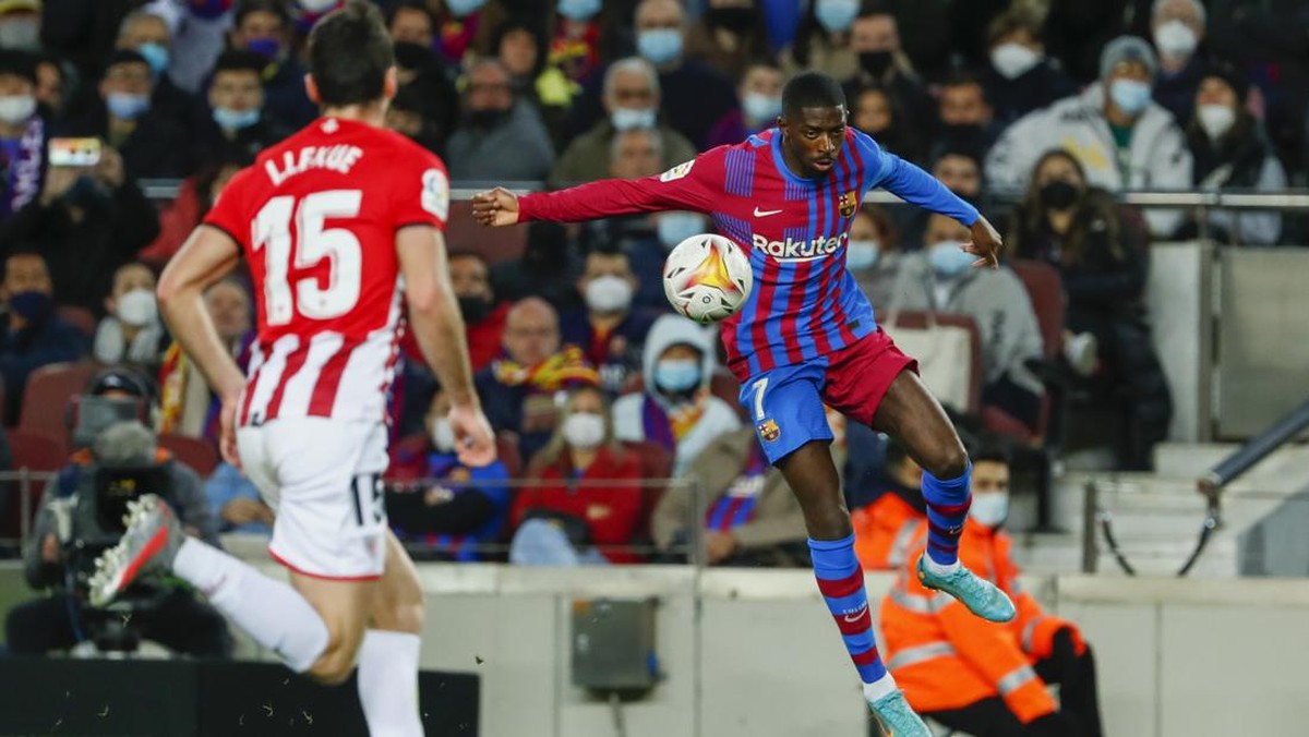 Barcelona menang telak 4-0 atas Athletic Bilbao. (Foto: AP/Joan Monfort)