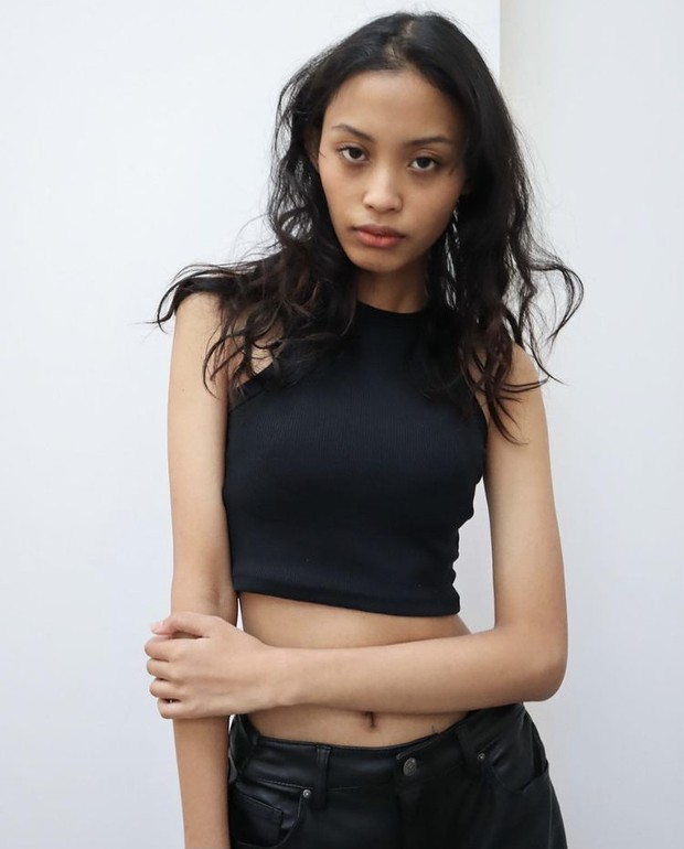 Nafa Salvana yang diterima di agensi model The Claw/