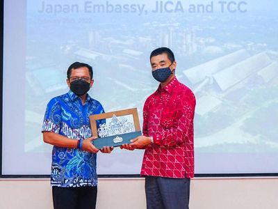 Kedubes Jepang Kunjungi Fasilitas Pengolahan Limbah di SBI