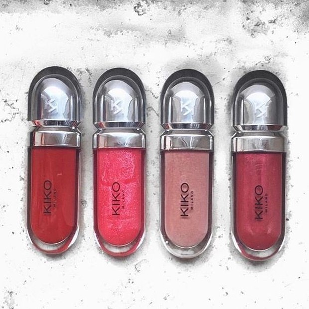 Kiko Milano 3D Hydra Lipgloss/Foto : pinterest.com/@CosmeticsKIKO