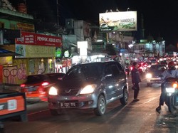 Malam Ini Lalin Puncak Bogor Ramai Lancar