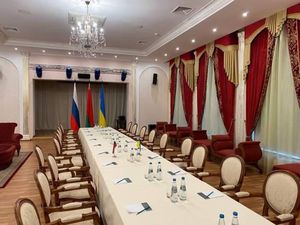 Ukraina Agendakan Pertemuan Ketiga dengan Rusia di Akhir Pekan Ini Ukraina Agendakan Pertemuan Ketiga dengan Rusia di Akhir Pekan Ini