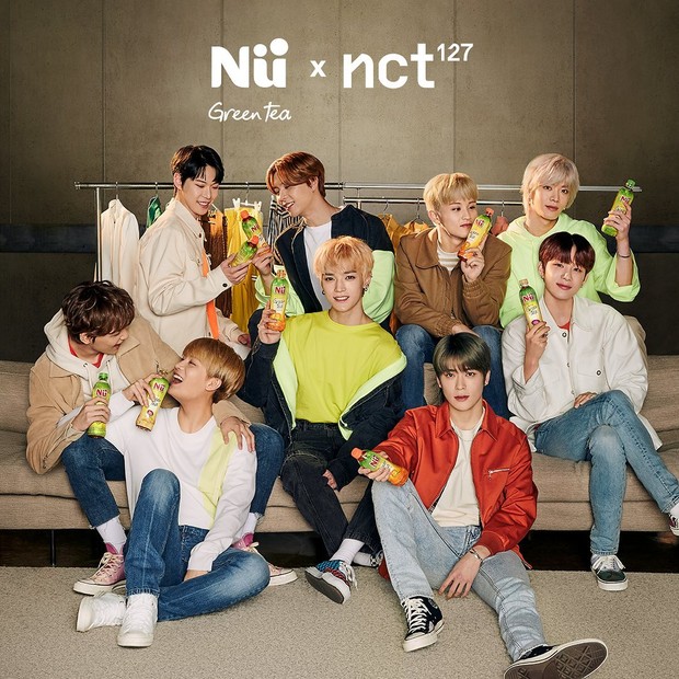 NCT 127 untuk Nu Green Tea