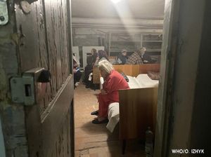 WHO Bagikan Potret Kondisi Pasien RS Ukraina yang Dirawat di Shelter Bom